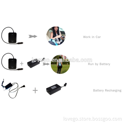 Lovego portable oxygen concentrator up to 5 LPM with 93% purity